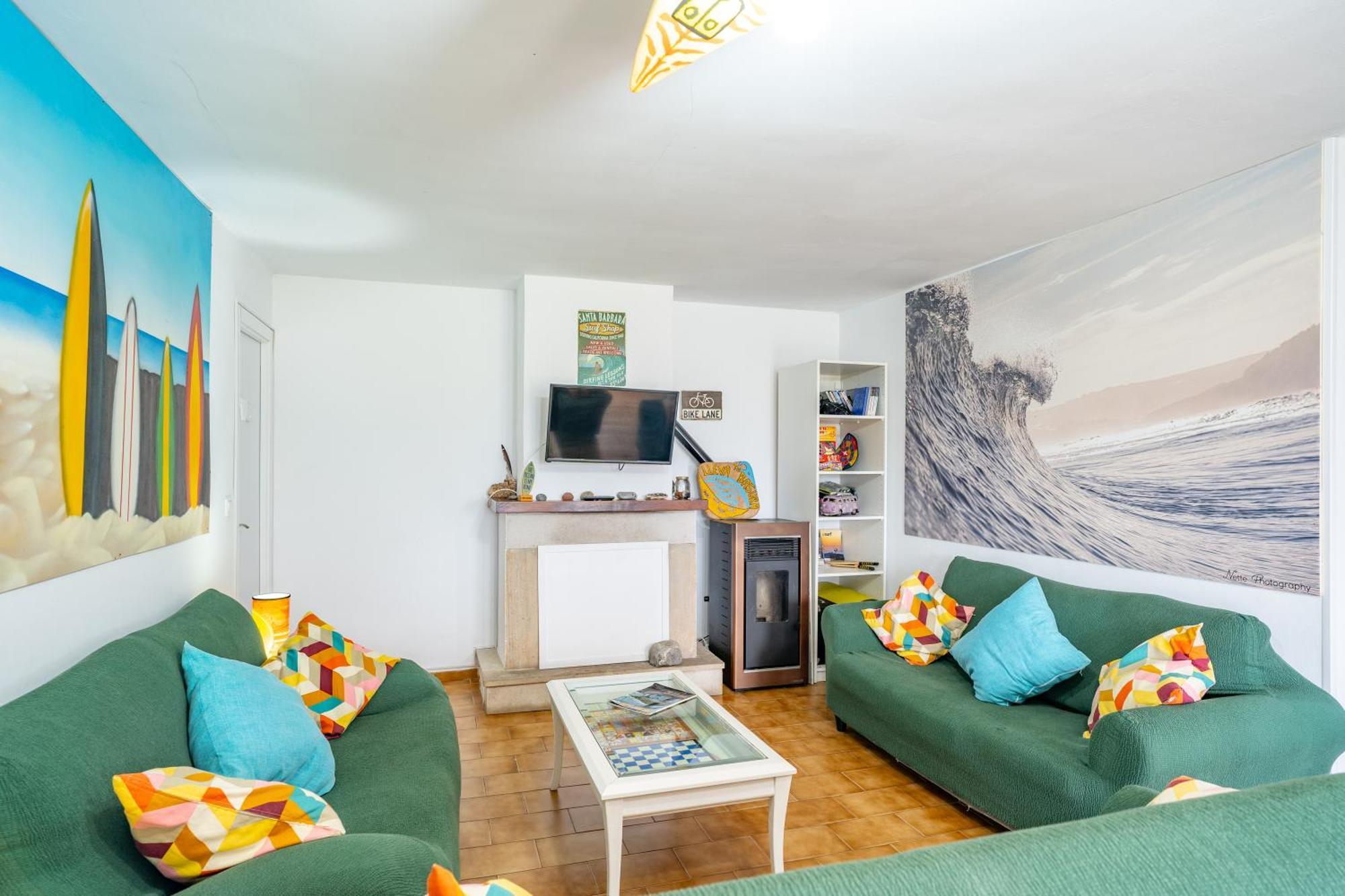 Bed and Breakfast Surf House Sanvi Сан-Висенте-де-ла-Баркера Экстерьер фото